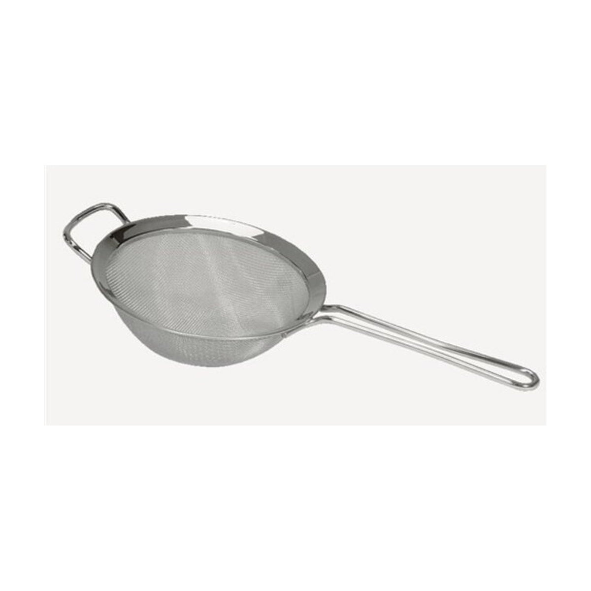 GEFU Zeef Passo RVS - 19 cm op witte achtergrond