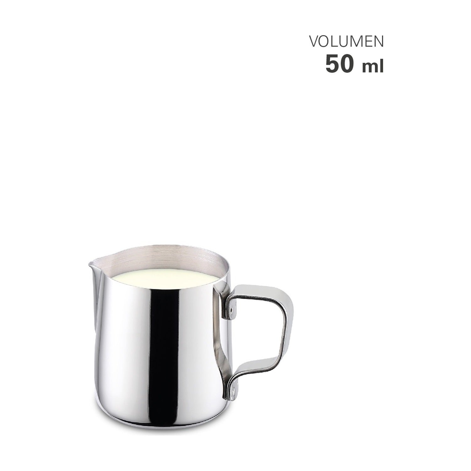 Weis Melkkan RVS op witte achtergrond