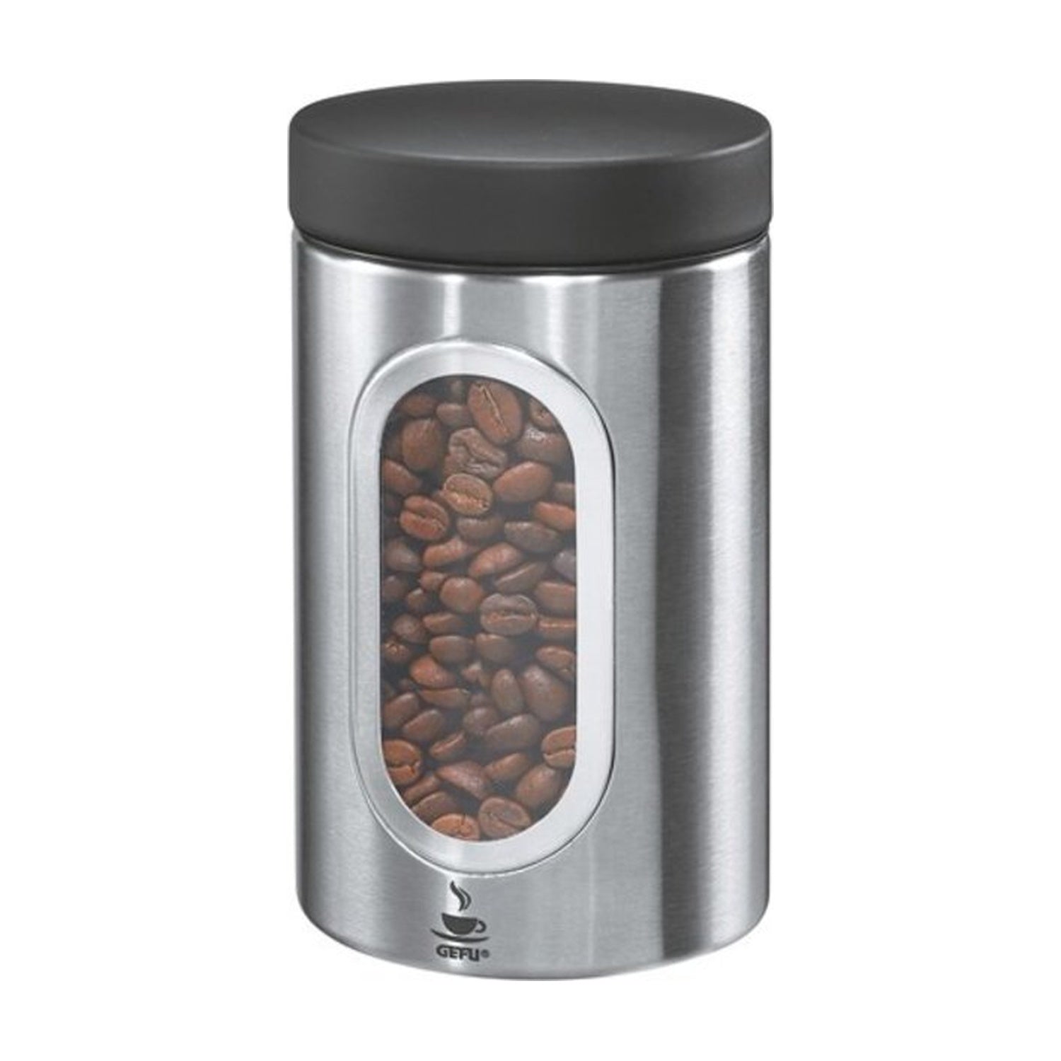GEFU Koffieblik Piero - 500 g op witte achtergrond