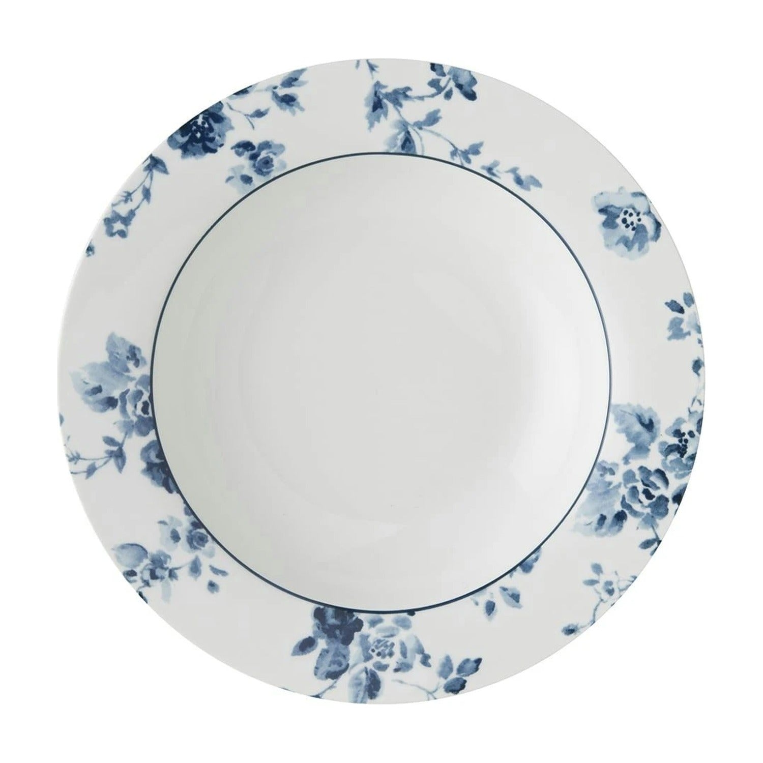 Laura Ashley Diep Bord China Rose - 22 cm op witte achtergrond