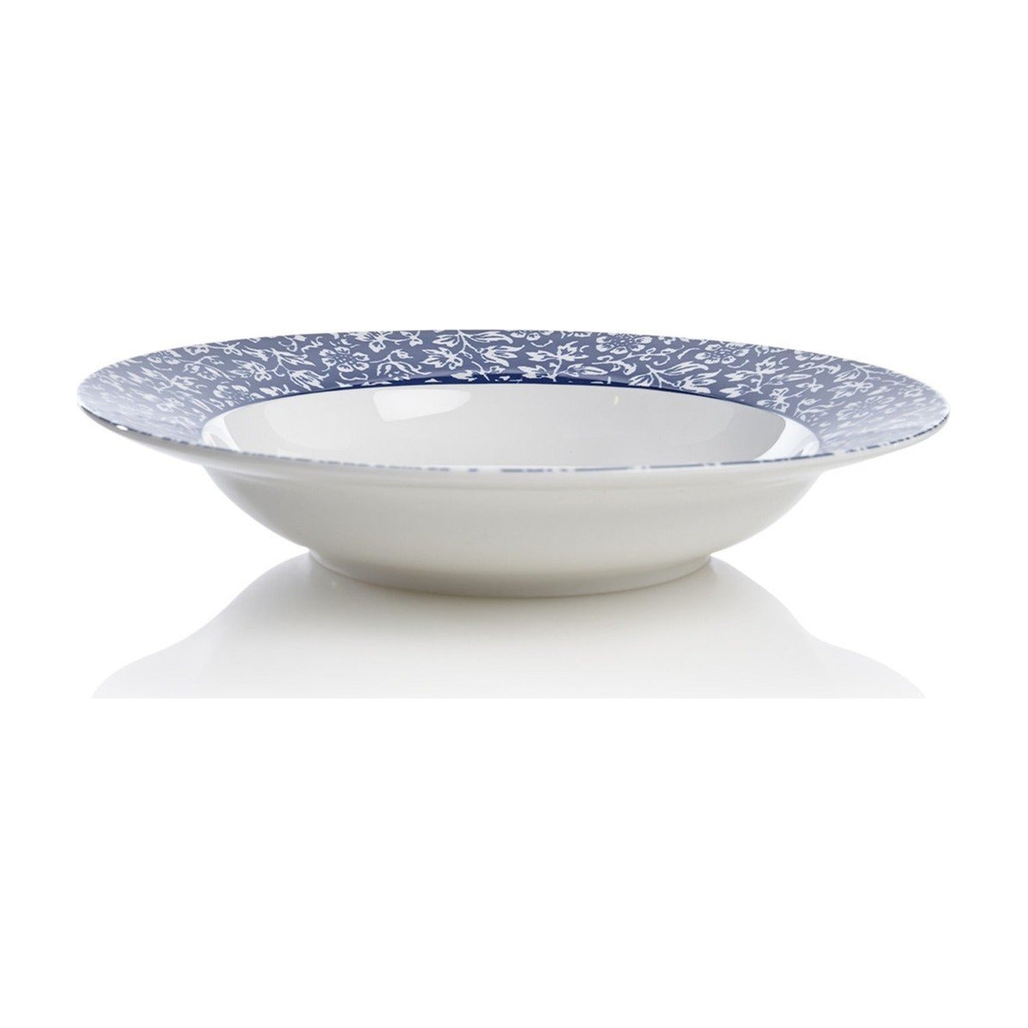 Laura Ashley Diep Bord Sweet Alyssum - 22 cm op witte achtergrond