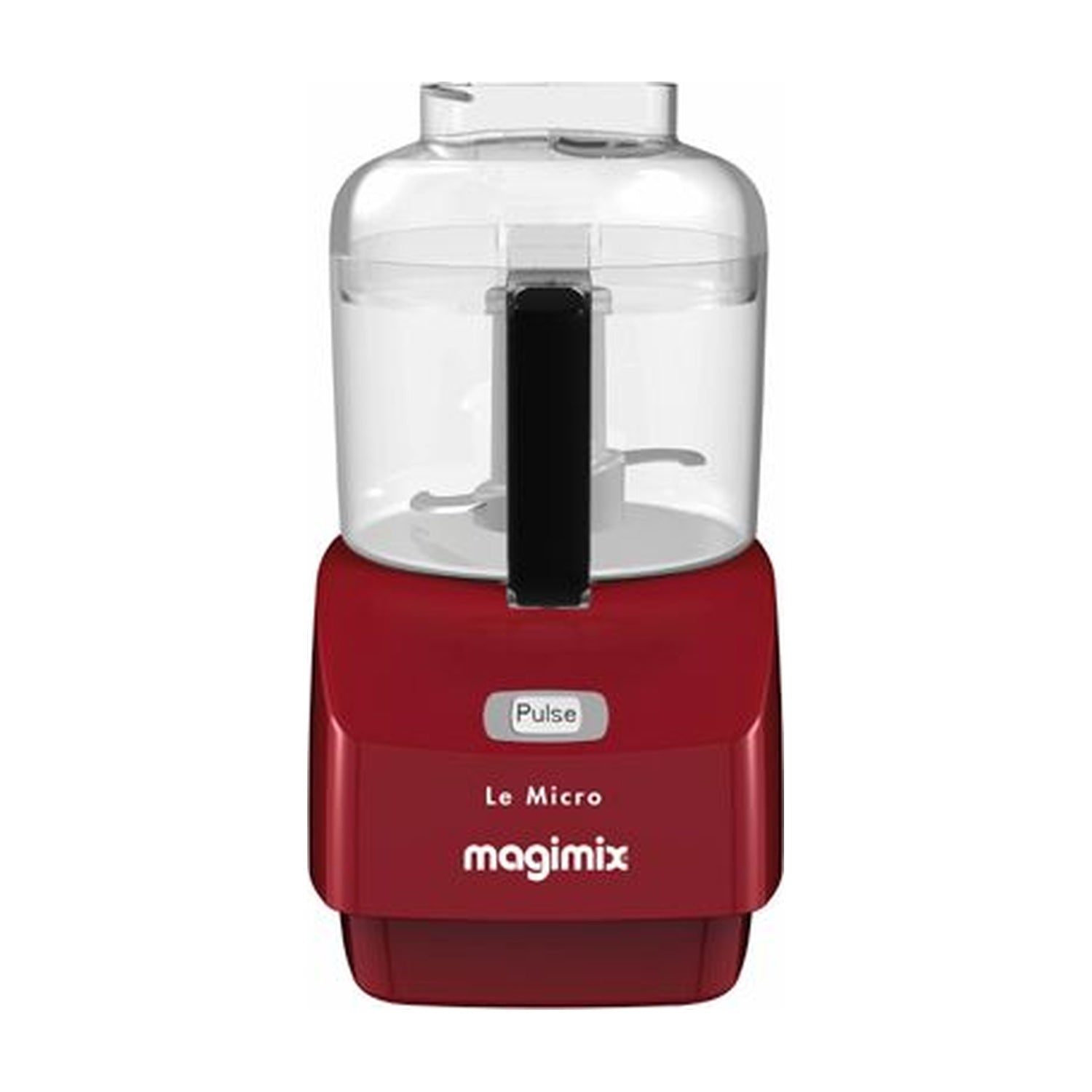 MagiMix Le Micro Hakmolen - Rood op witte achtergrond
