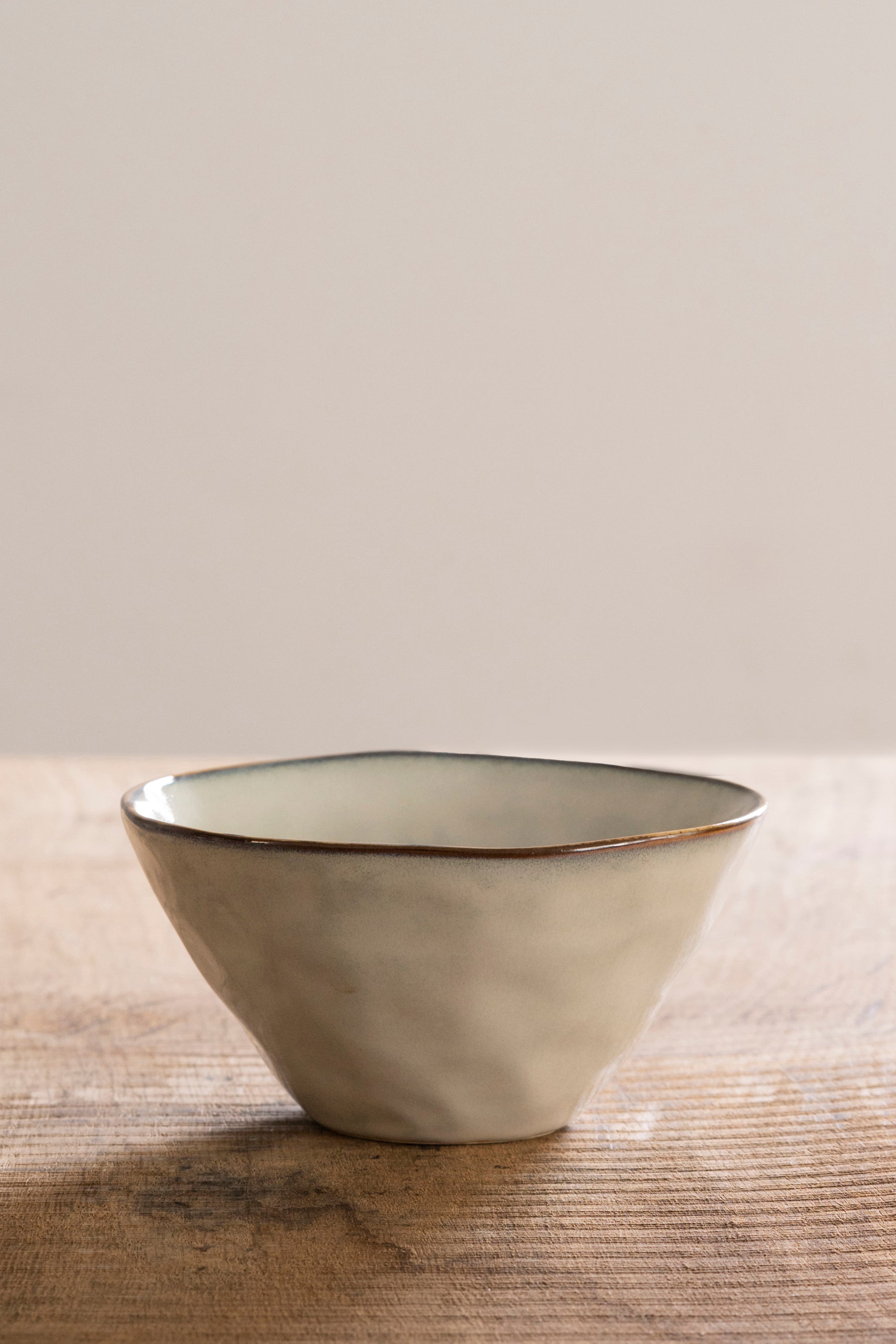 Dutch Rose Organic Kom Crème - 14 cm