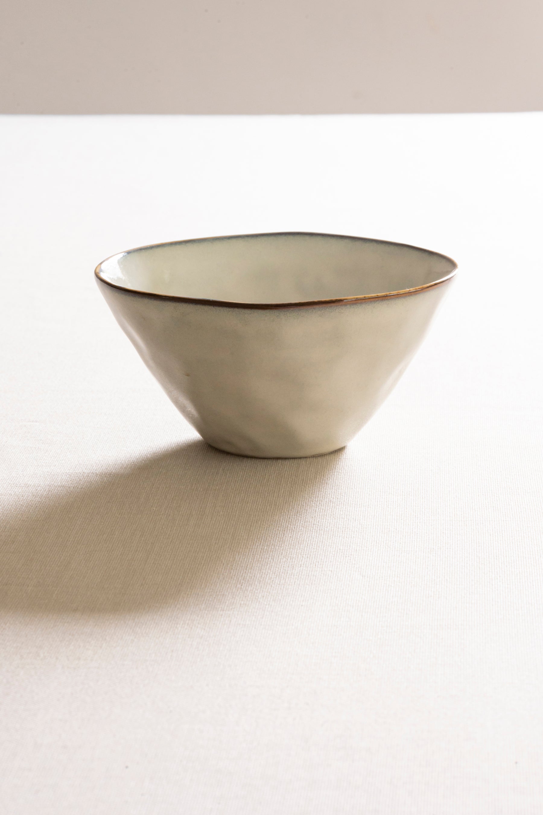 Dutch Rose Organic Kom Crème - 14 cm