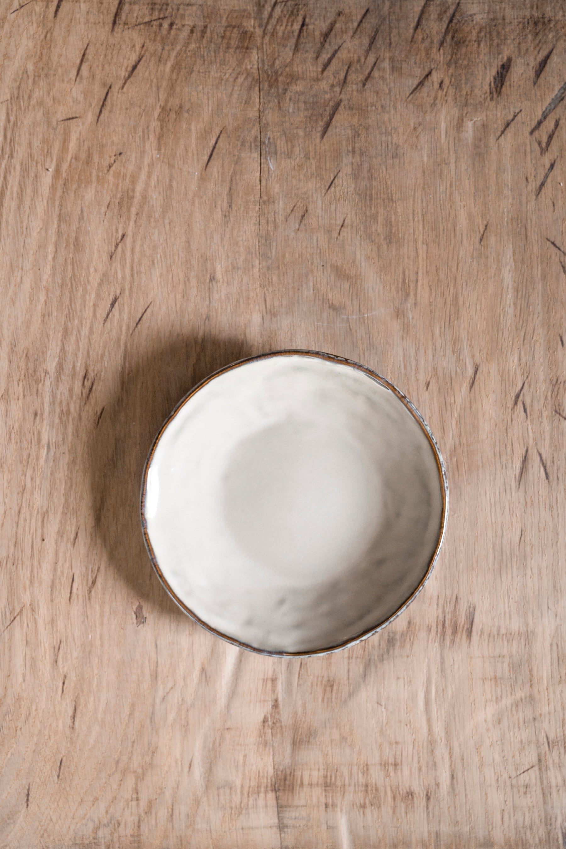 Dutch Rose Organic Gebaksbord Crème - 17 cm