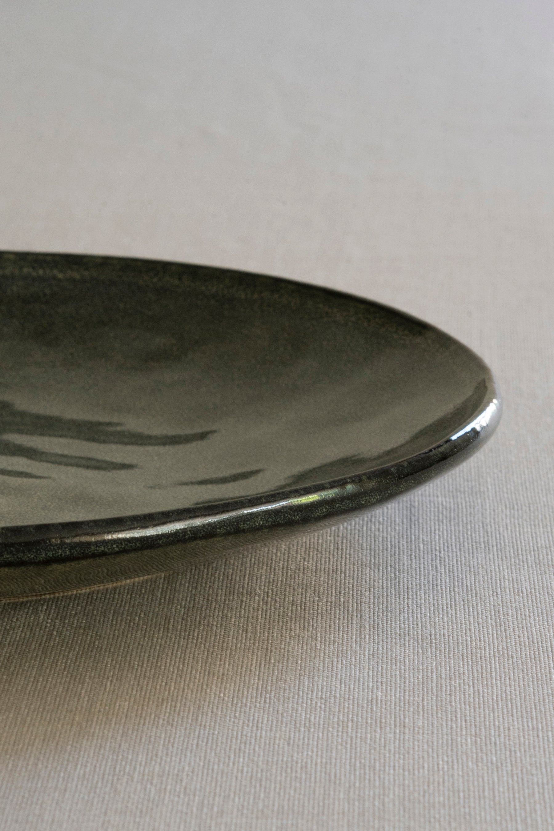 Dutch Rose Organic Dinerbord Groen - 26,5 cm