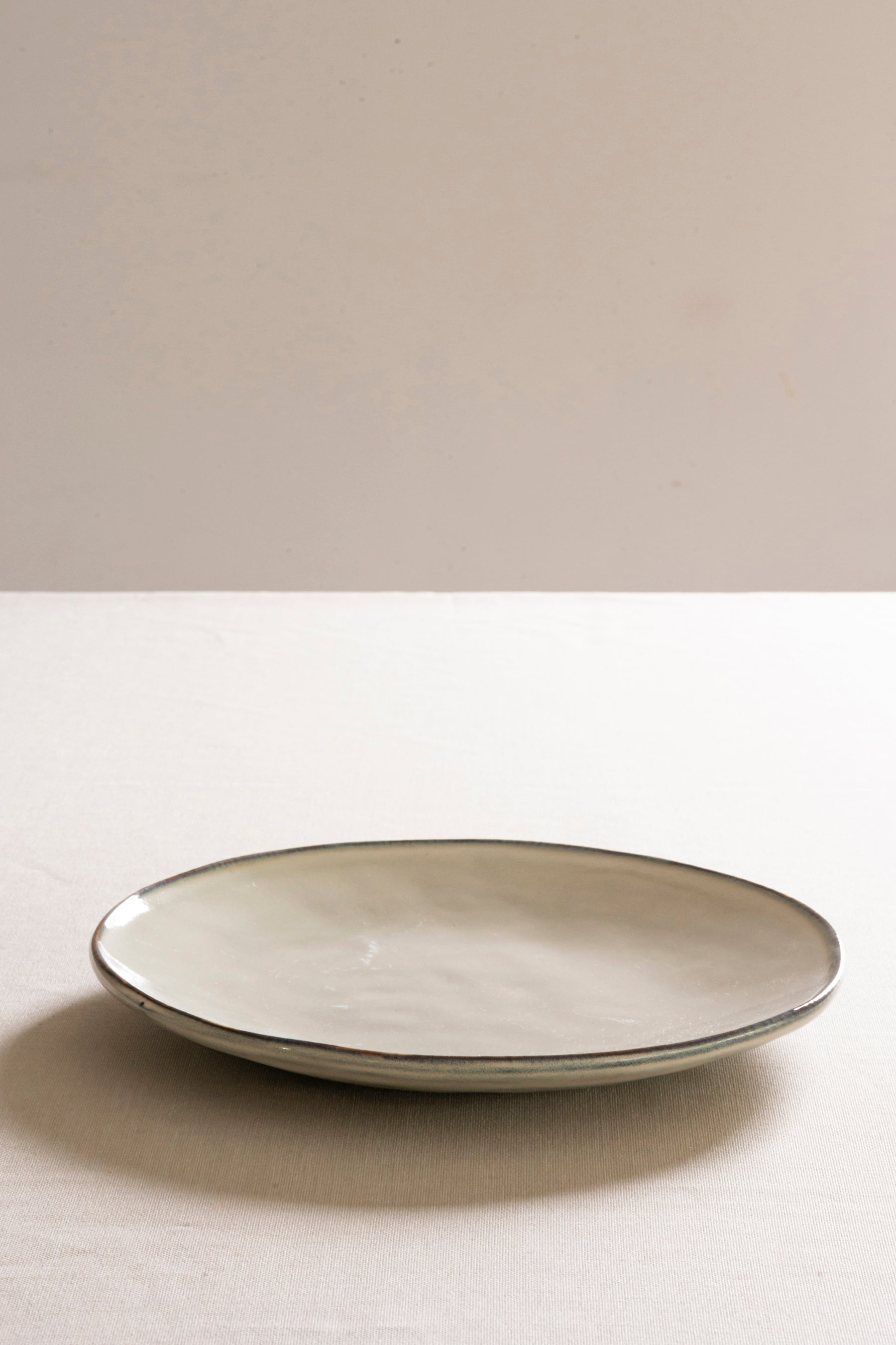 Dutch Rose Organic Dinerbord Crème - 26,5 cm