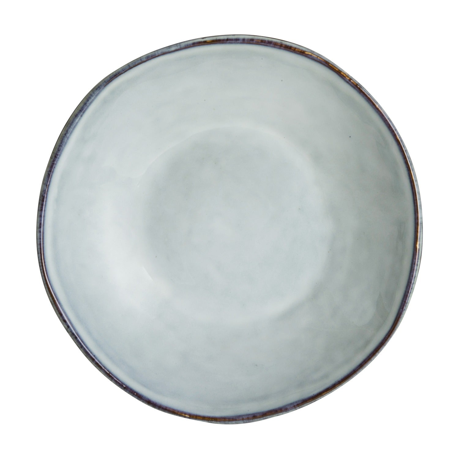 Dutch Rose Organic Diep Bord Blauw - 23,5 cm