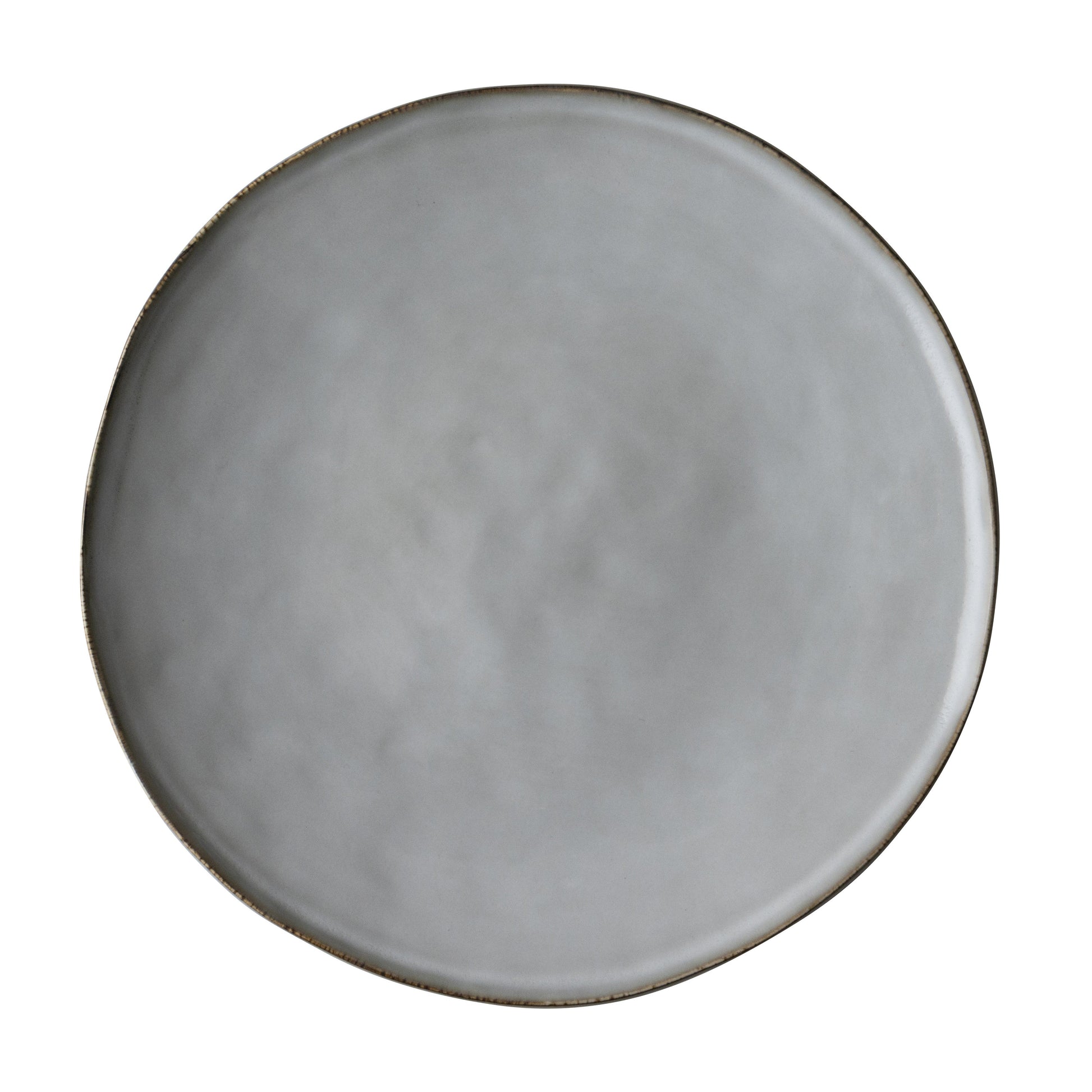 Dutch Rose Organic Dinerbord Grijs - 26,5 cm
