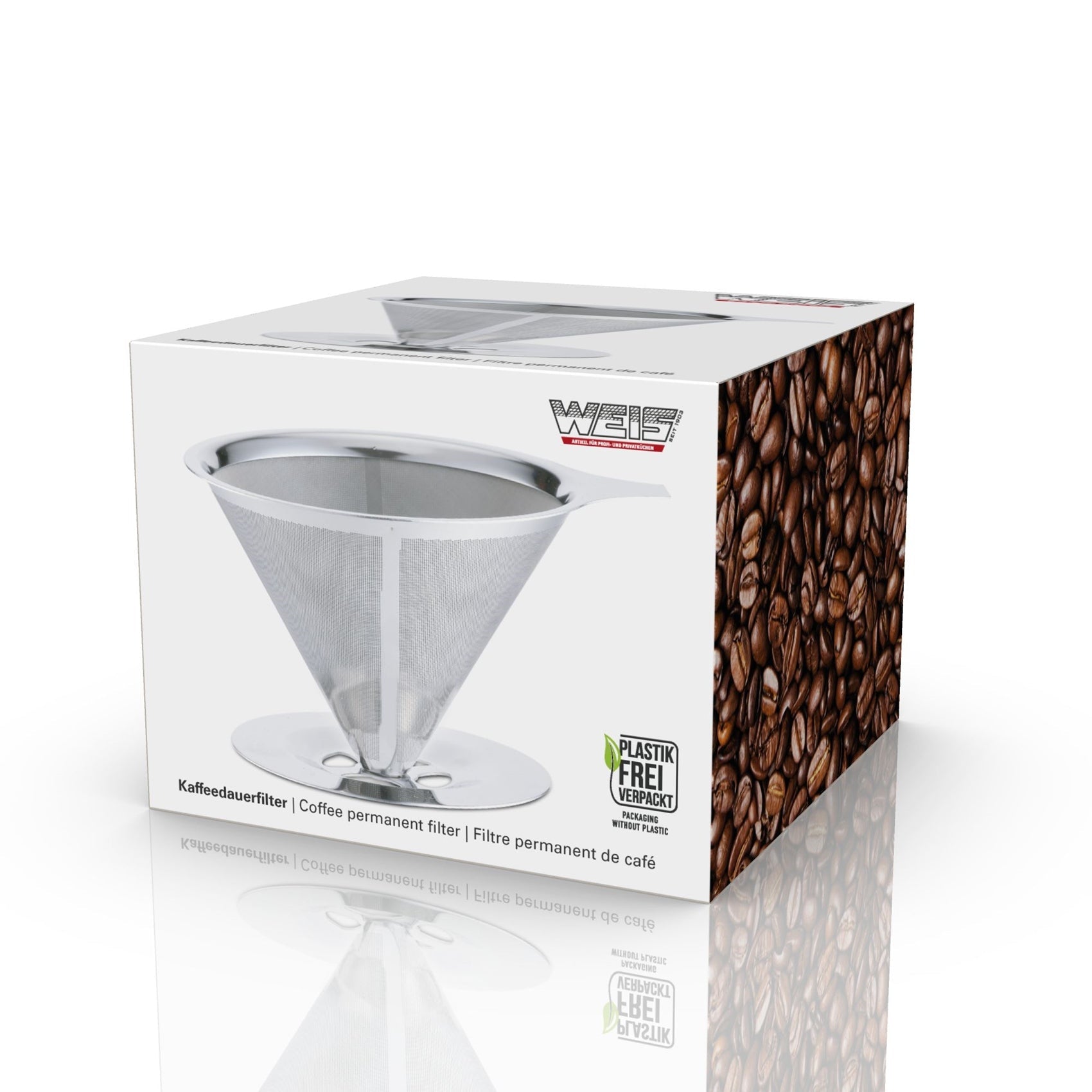 Weis Permanente Koffiefilter - RVS