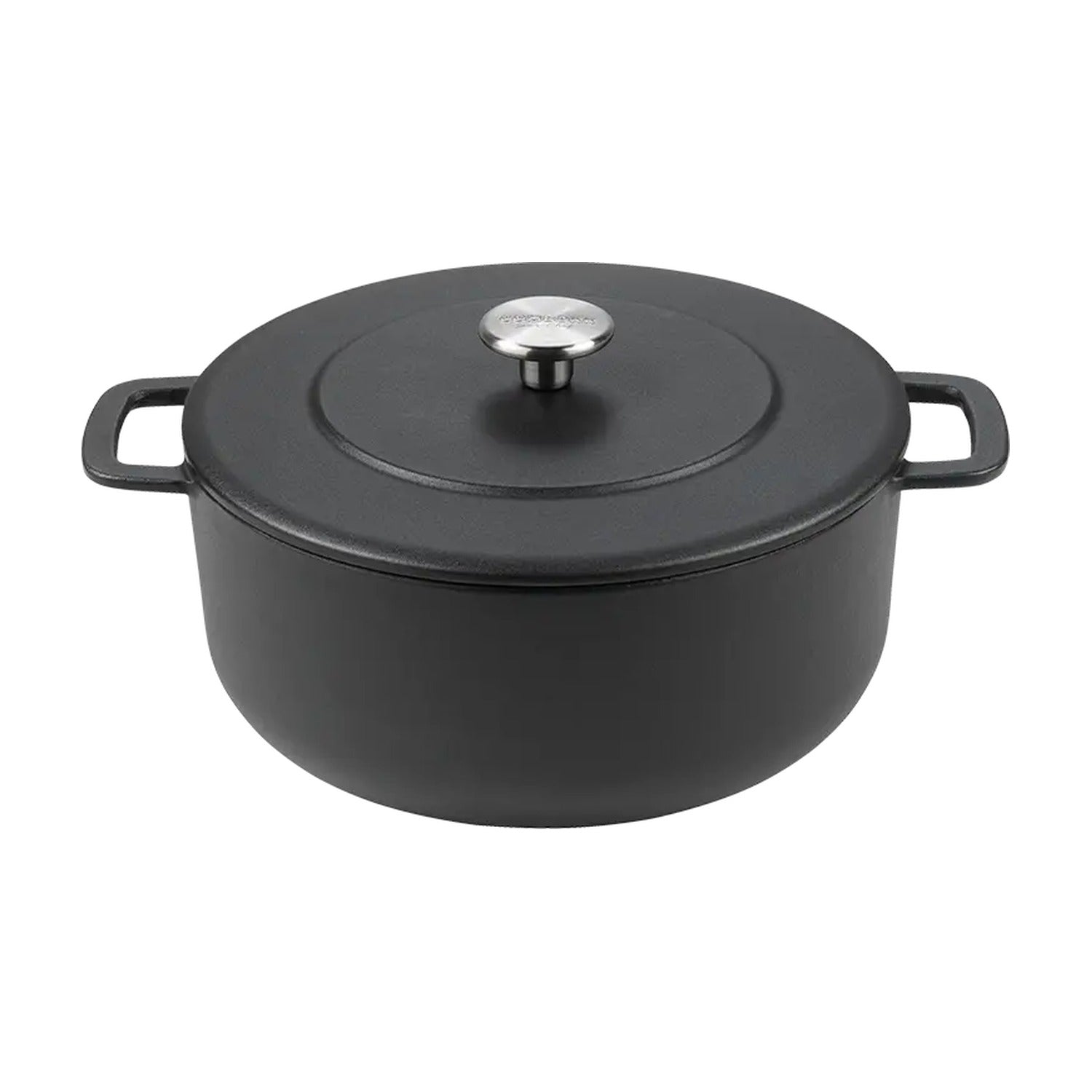 Combekk Dutch Oven Braadpan Zwart - 24 cm op witte achtergrond