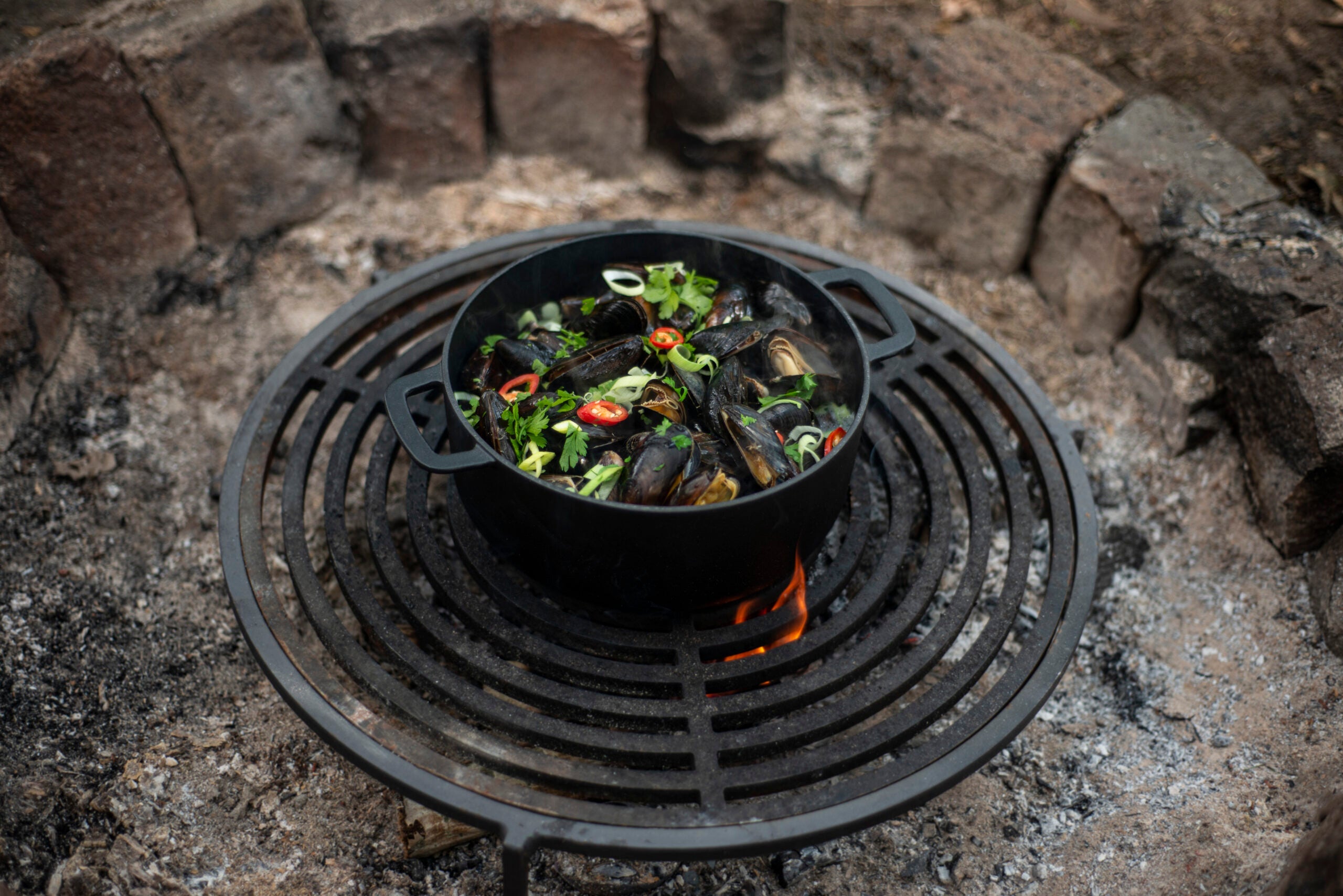 Combekk Dutch Oven Braadpan Zwart - 24 cm