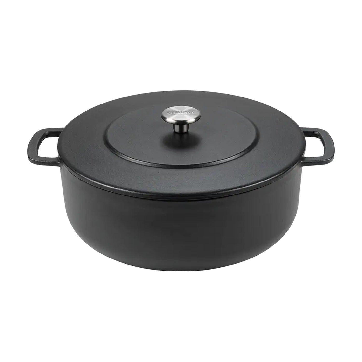 Combekk Dutch Oven Braadpan Zwart - 28 cm op witte achtergrond