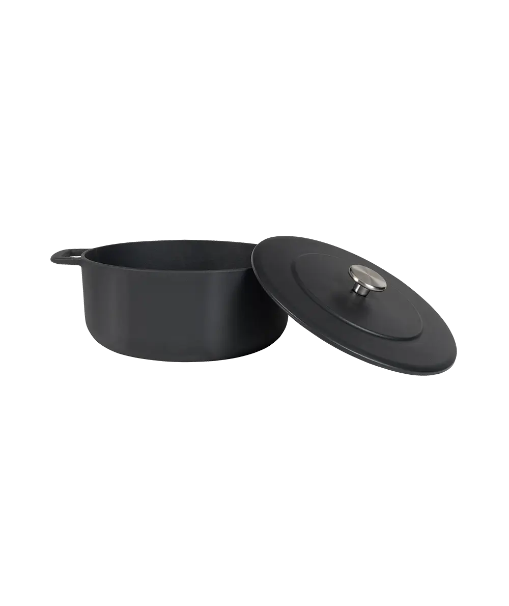 Combekk Dutch Oven Braadpan Zwart - 28 cm