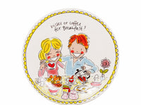 Blond Amsterdam Even Bijkletsen Ontbijtbord Love - 22 cm