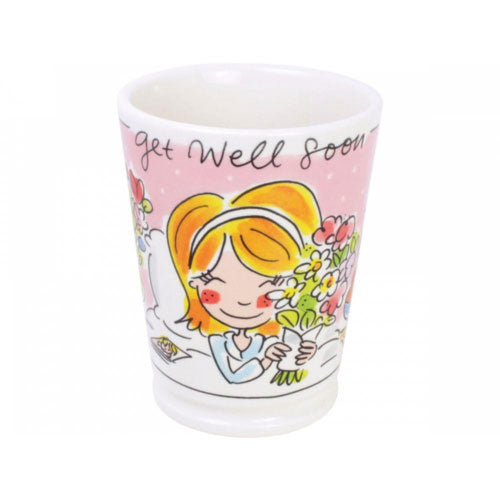 Blond Amsterdam Mazagran Mok Get Well Soon - 500 ml op witte achtergrond