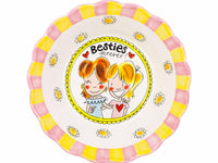 Blond Amsterdam Even Bijkletsen Schaal Besties Forever - 23,5 cm