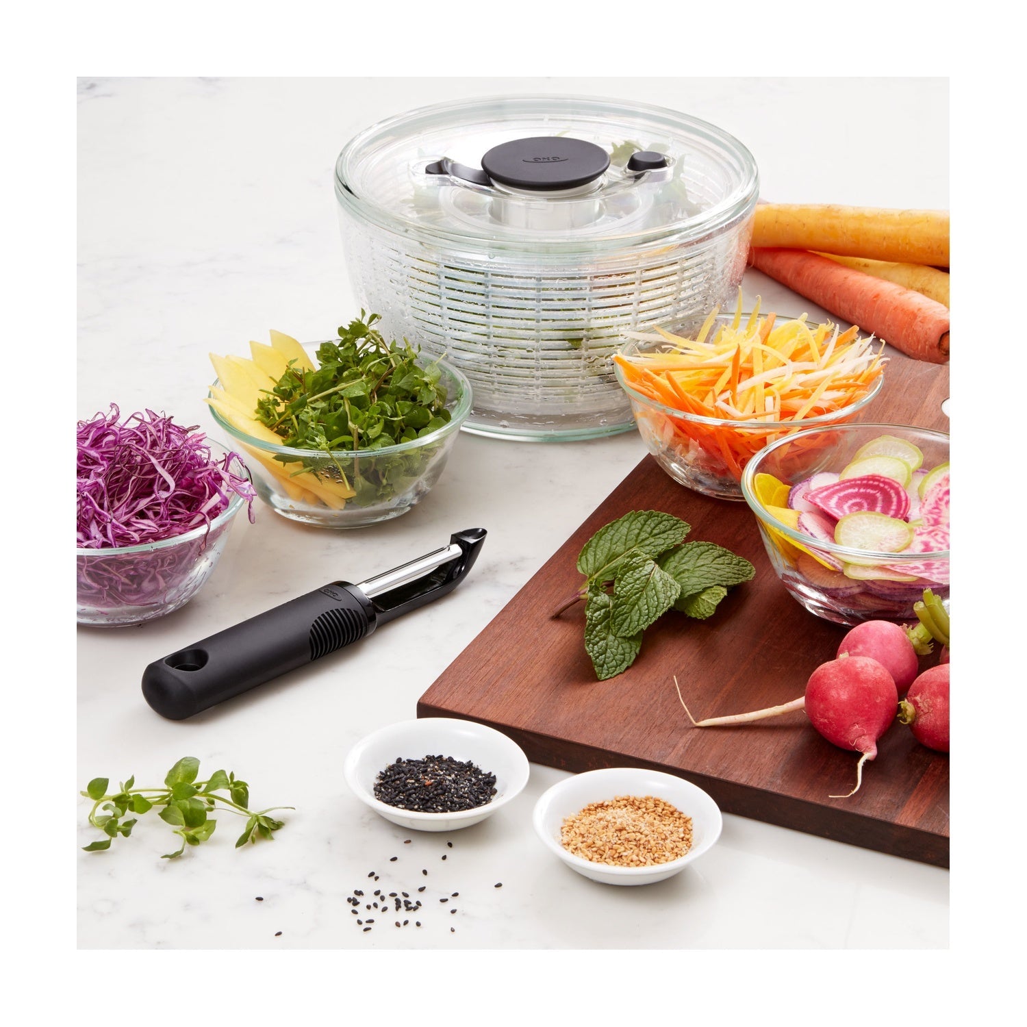 OXO Good Grips Dunschiller, sfeerbeeld