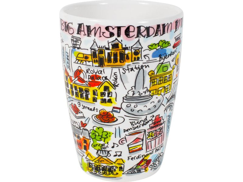 Blond Amsterdam XL Mok City Amsterdam - 500 ml, andere hoek