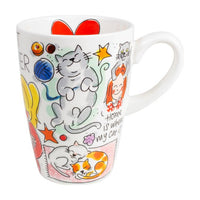 Blond Amsterdam Dieren XL Beker Cat Lover - 500 ml