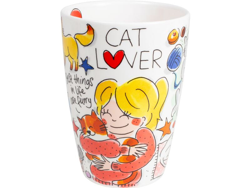 Blond Amsterdam Dieren XL Beker Cat Lover - 500 ml, andere hoek