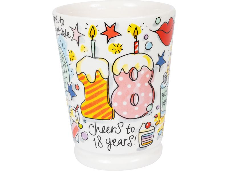 Blond Amsterdam Mazagran Mok Cheers to 18 Years - 500 ml