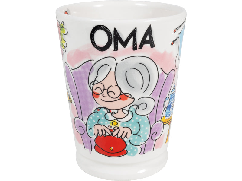 Blond Amsterdam Mazagran Mok Oma - 500 ml op witte achtergrond