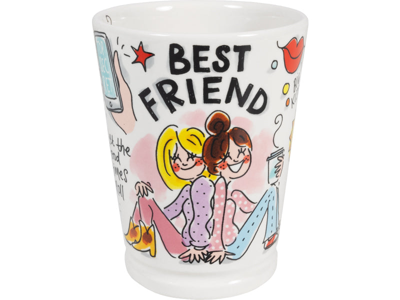 Blond Amsterdam Mazagran Mok Best Friend - 500 ml op witte achtergrond