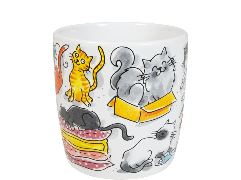 Blond Amsterdam Dieren Cappuccino Mok Cat Love - 500 ml, andere hoek
