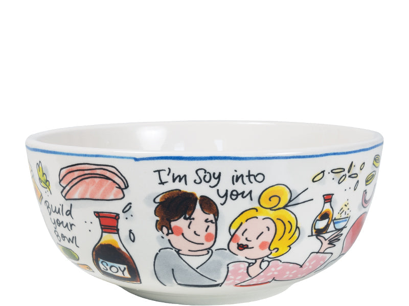 Blond Amsterdam Sushi Poke Bowl Have a Rice Day - 15 cm, andere hoek