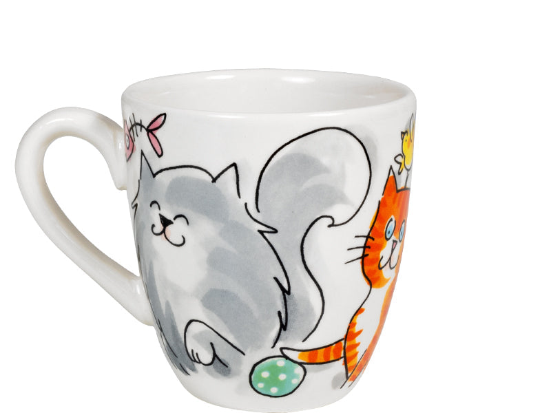 Blond Amsterdam Dieren Minimok Cats - 200 ml, andere hoek met dessin