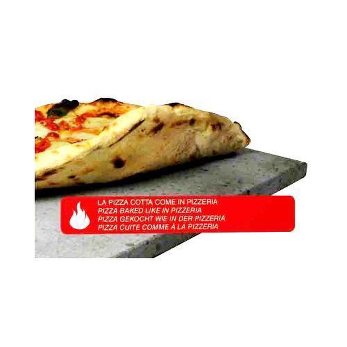Eppicotispai Pizzasteen Etna - 38 x 30 cm