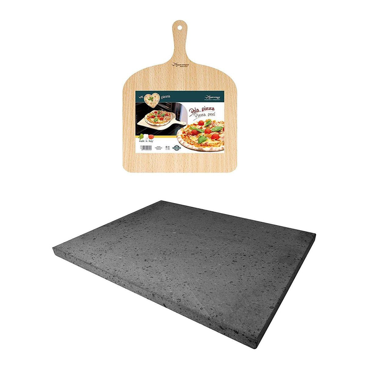 Eppicotispai Pizzasteen Etna - 38 x 30 cm