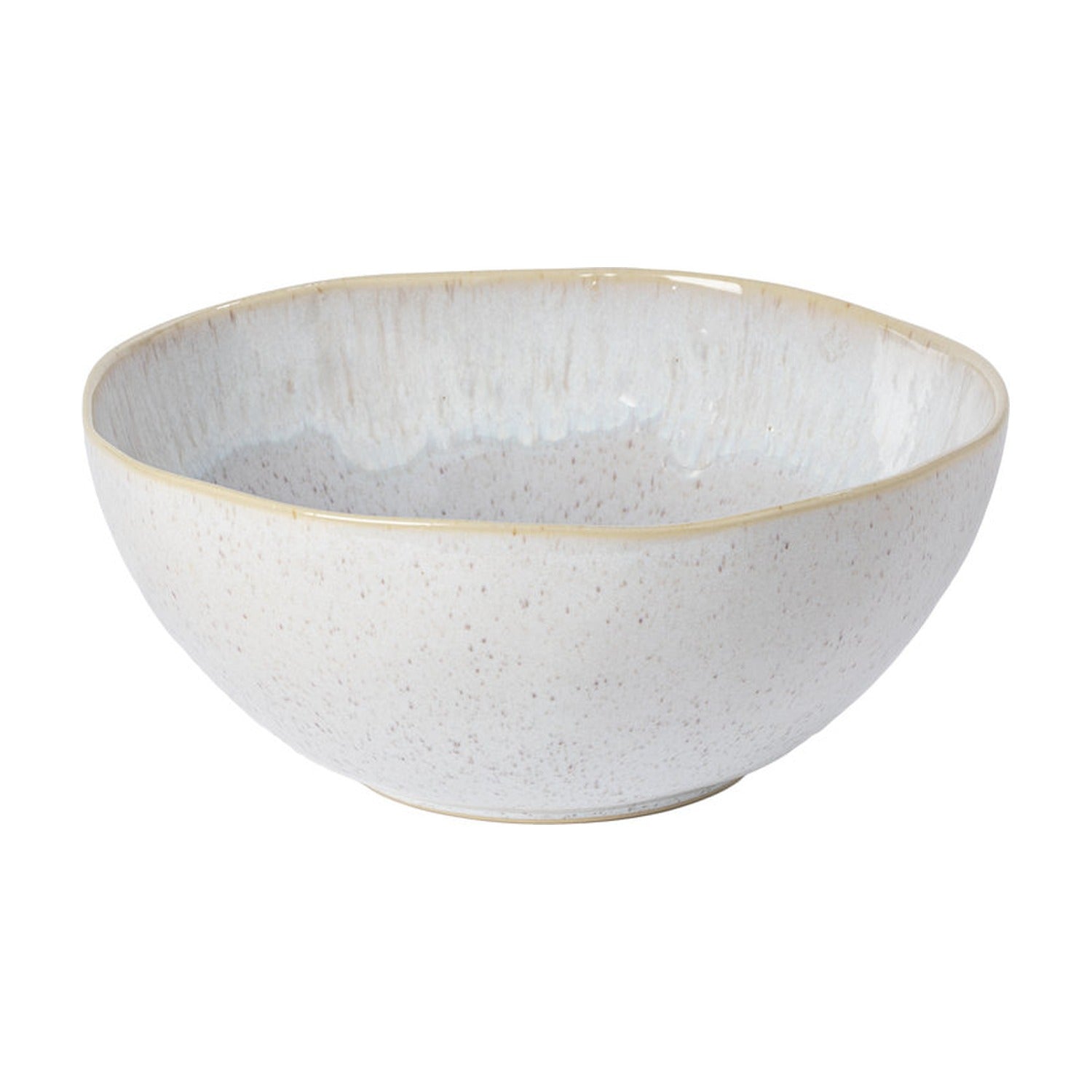 Costa Nova Eivissa Saladeschaal Sand Beige - 28 cm op witte achtergrond