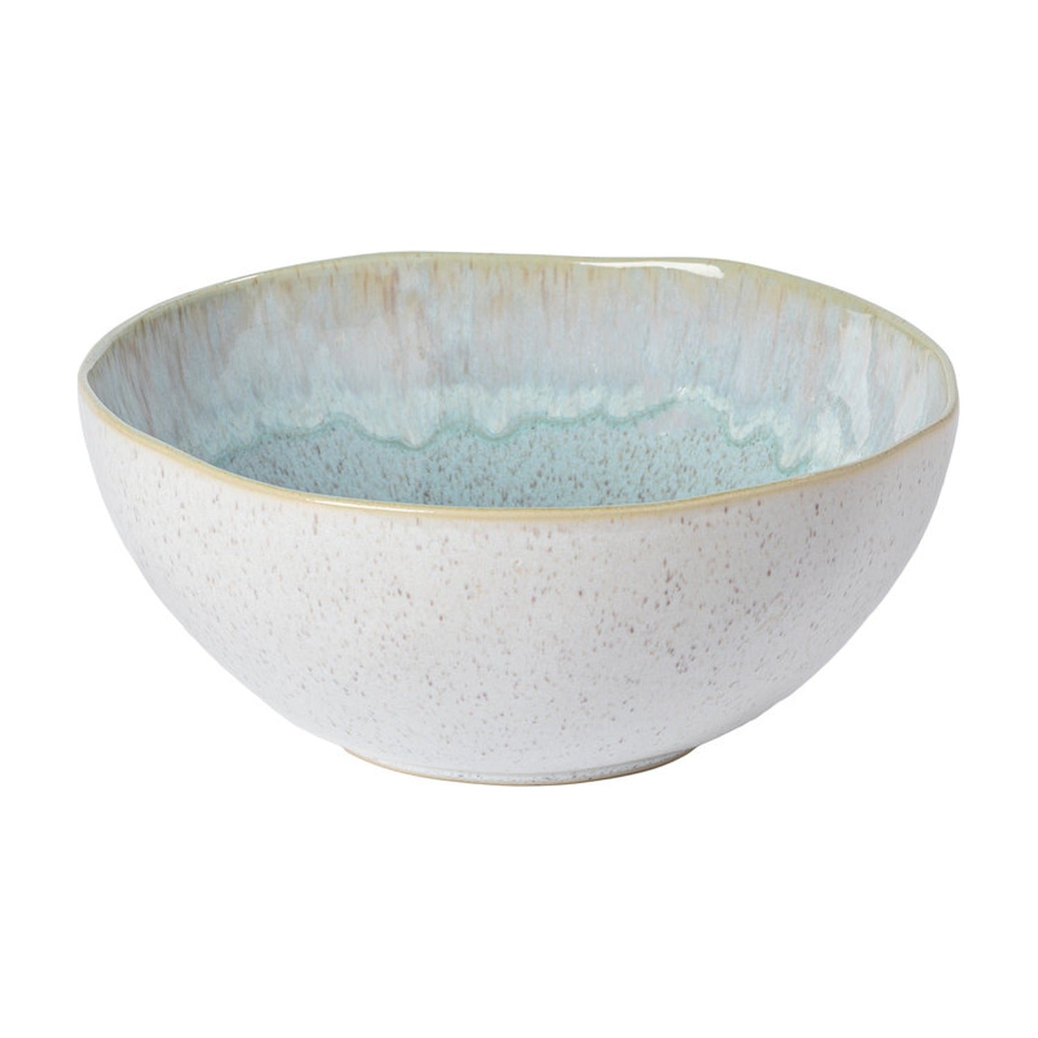 Costa Nova Eivissa Saladeschaal Sea Blue - 28 cm op witte achtergrond