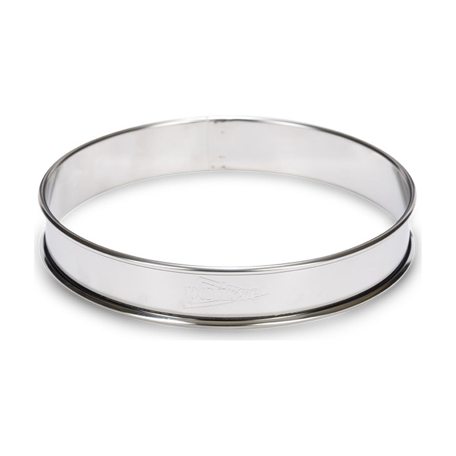 Patisse Flan Ring RVS - 10 cm op witte achtergrond