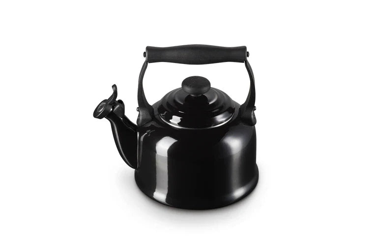 Le Creuset Tradition Fluitketel Ebbenzwart - 2,1 liter