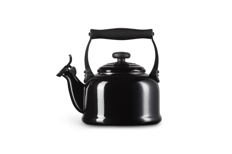 Le Creuset Tradition Fluitketel Ebbenzwart - 2,1 liter