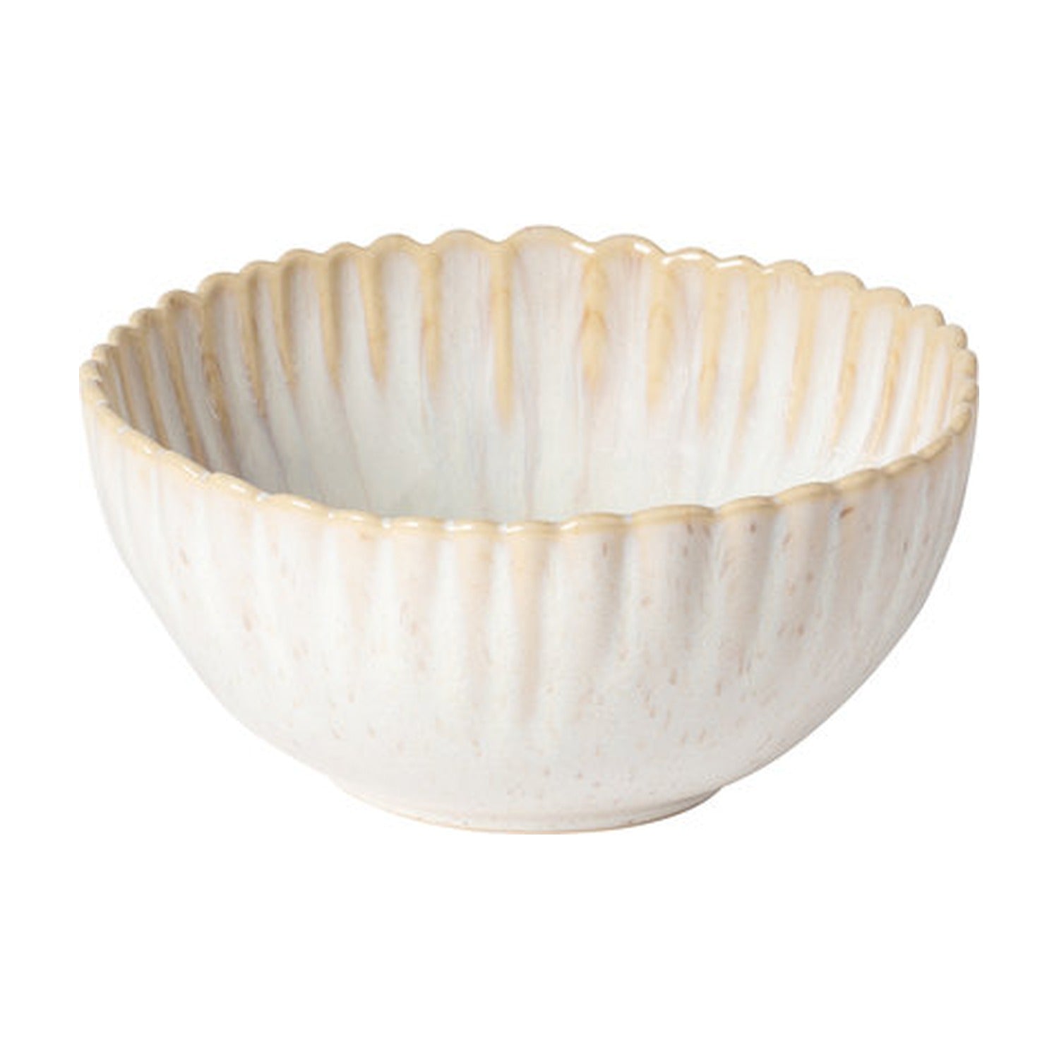 Costa Nova Mallorca Kom Sand Beige - 16 cm op witte achtergrond