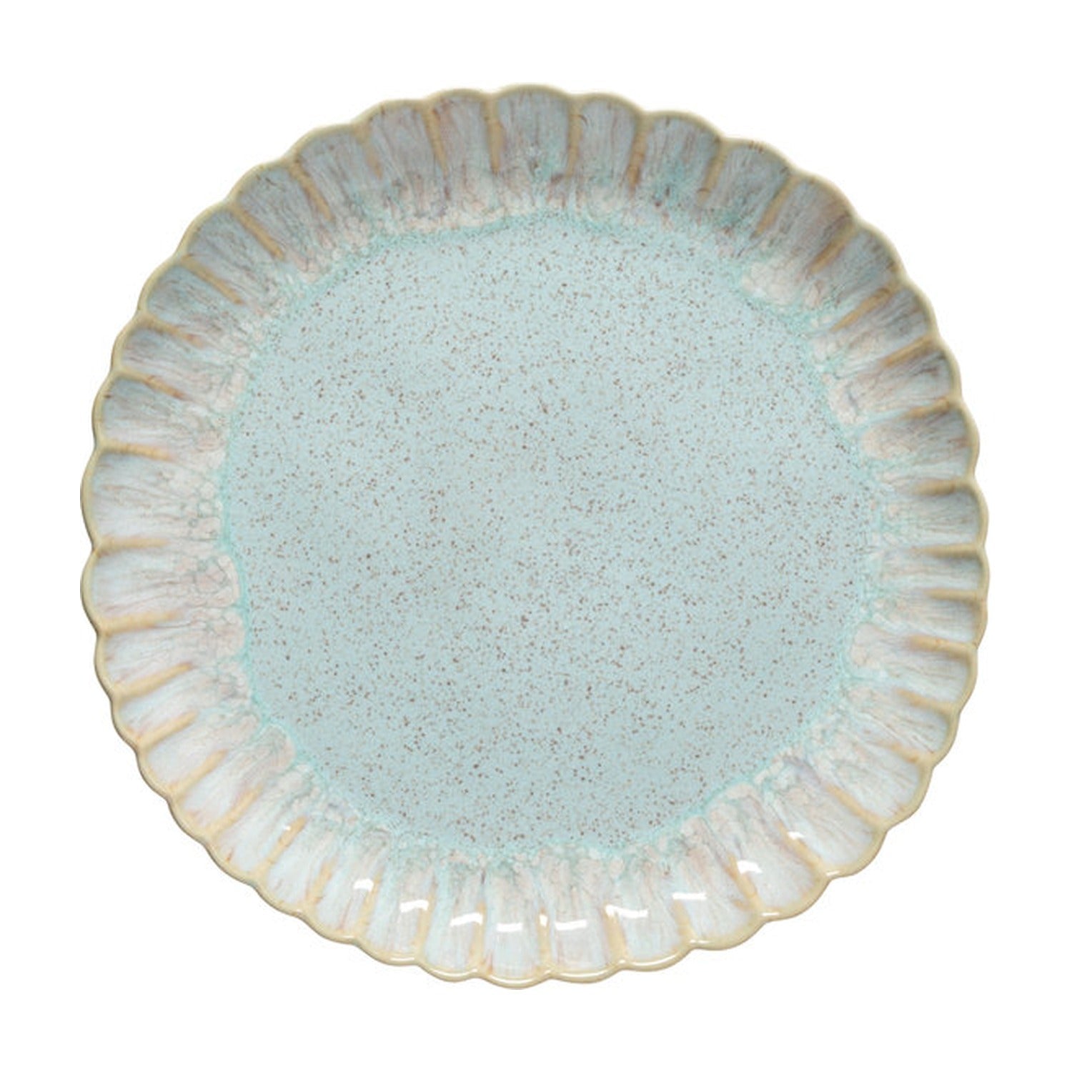 Costa Nova Mallorca Dinerbord Sea Blue - 27 cm op witte achtergrond