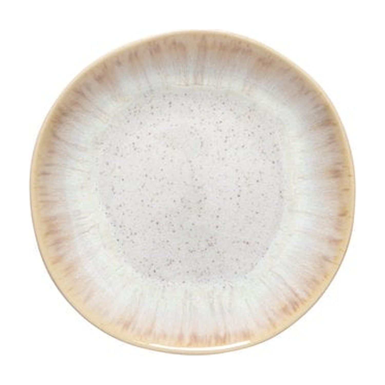 Costa Nova Eivissa Gebaksbordje Sand Beige - 15 cm op witte achtergrond