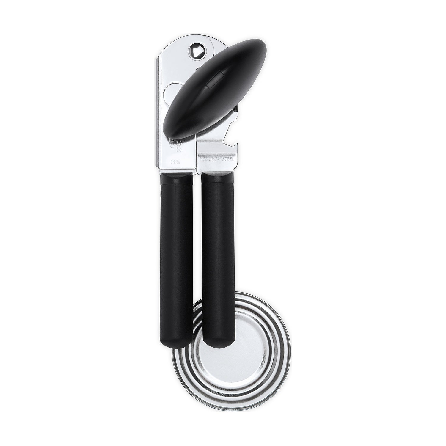 OXO Good Grips Blikopener op witte achtergrond