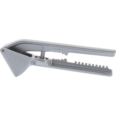 Westmark All Purpose Pers, zilver, geopende aluminium perstang met geribbelde perskop