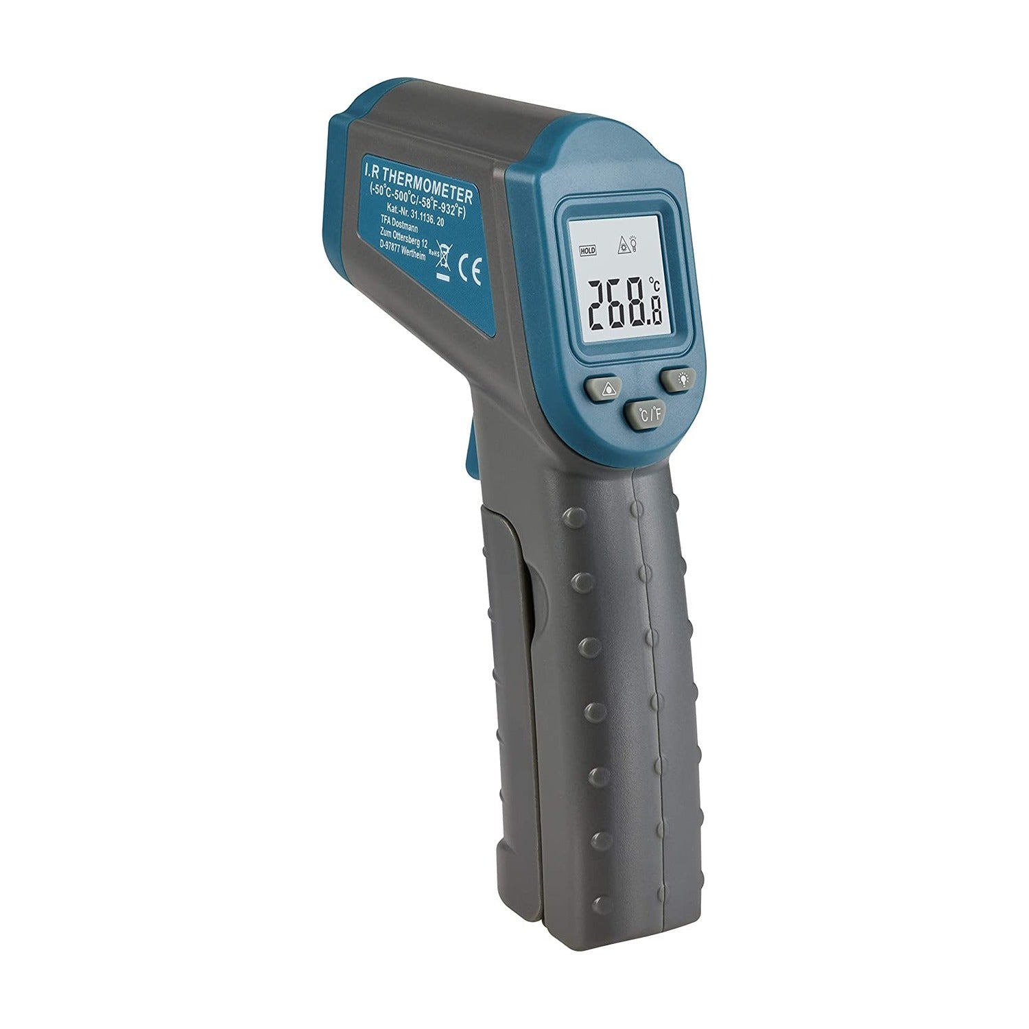 TFA Infrarood Thermometer op witte achtergrond