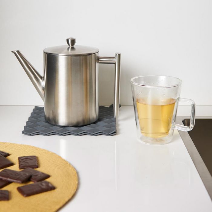 Bredemeijer Minuet Cylindre Dubbelwandige Theepot Mat - 1,2 liter, productfoto 4