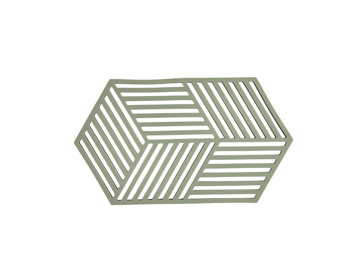 Zone Denmark Hexagon Long Onderzetter - Rosemary op witte achtergrond