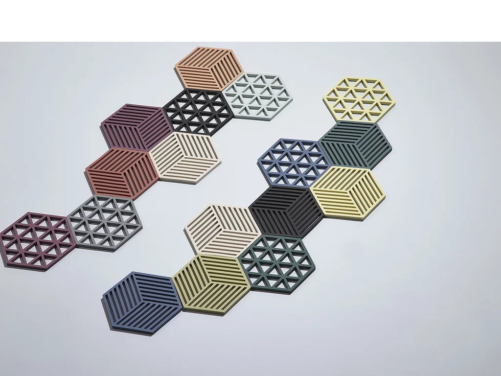 Zone Denmark Hexagon Onderzetter - Cool Grey