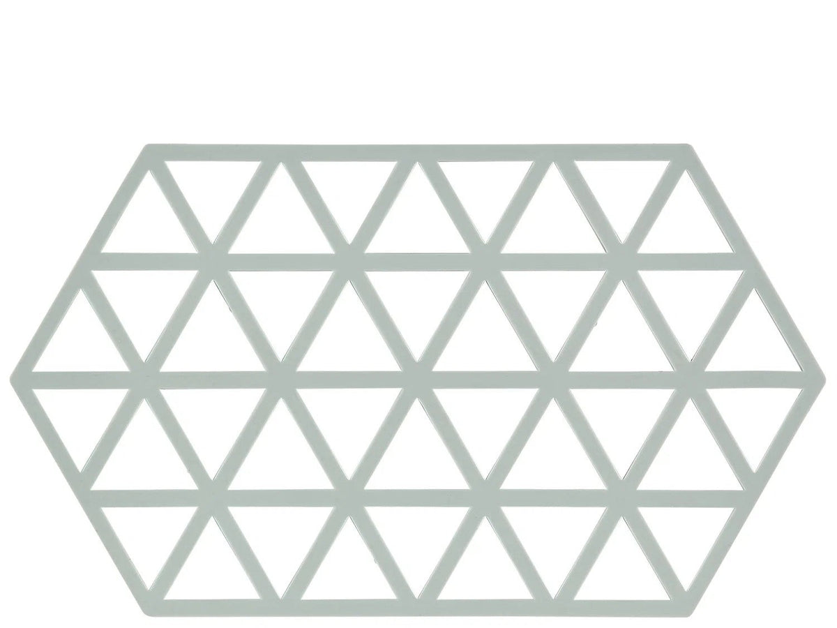 Zone Denmark Triangles Long Onderzetter - Nordic Sky op witte achtergrond