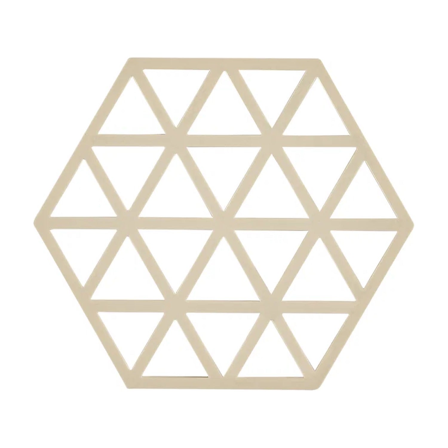 Zone Denmark Triangles Onderzetter - Birch op witte achtergrond
