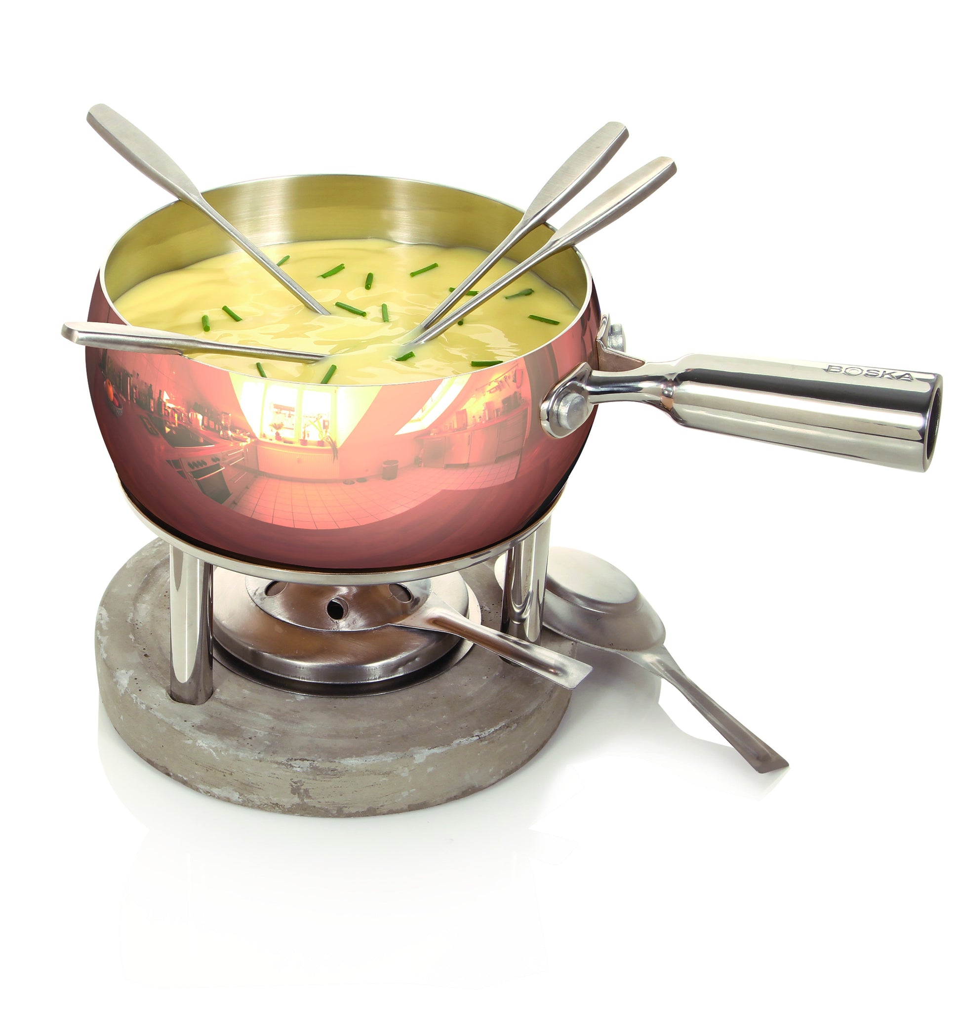 Boska Fondue Koper - 1,7 liter
